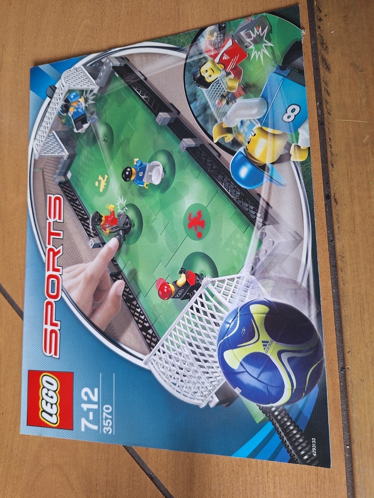 Lego Sports Voetbaltafel 3570, Gebruikt, Overige thema's, Lego, Ophalen of Verzenden