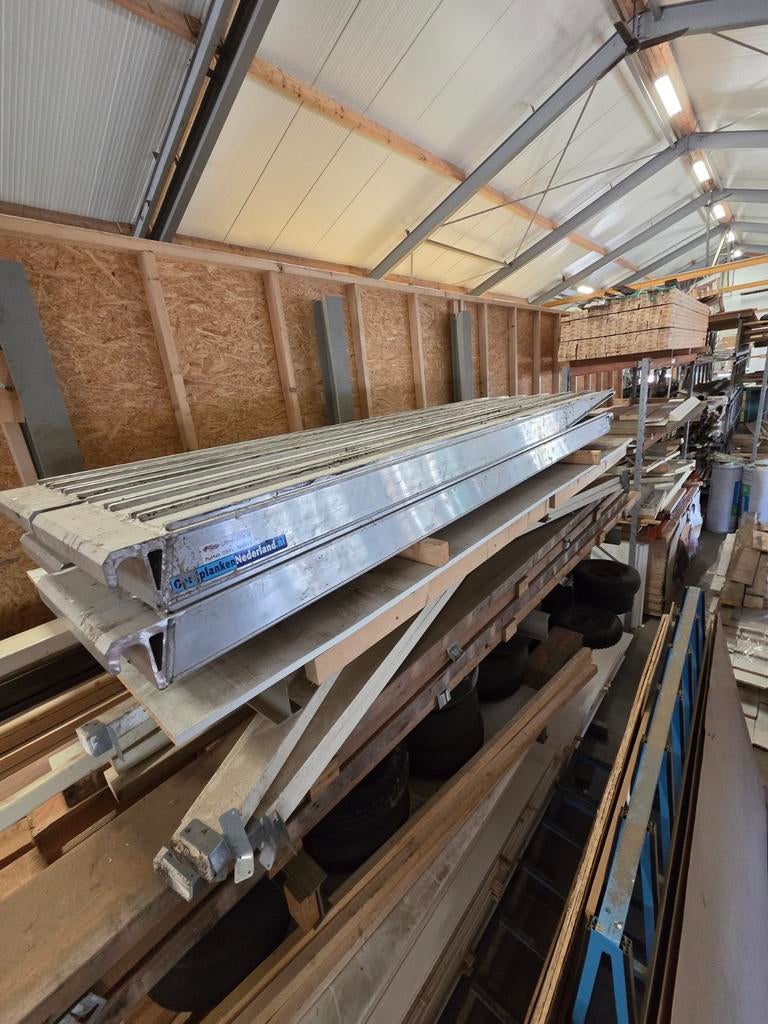 Oprijplaten / aluminium oprijbeunen, Ophalen of Verzenden