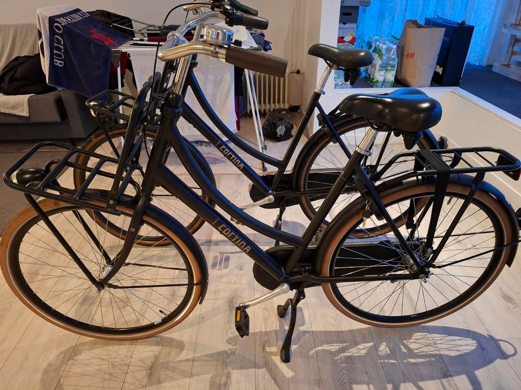 Twee Cortina damesfietsen, zwart, Ophalen of Verzenden