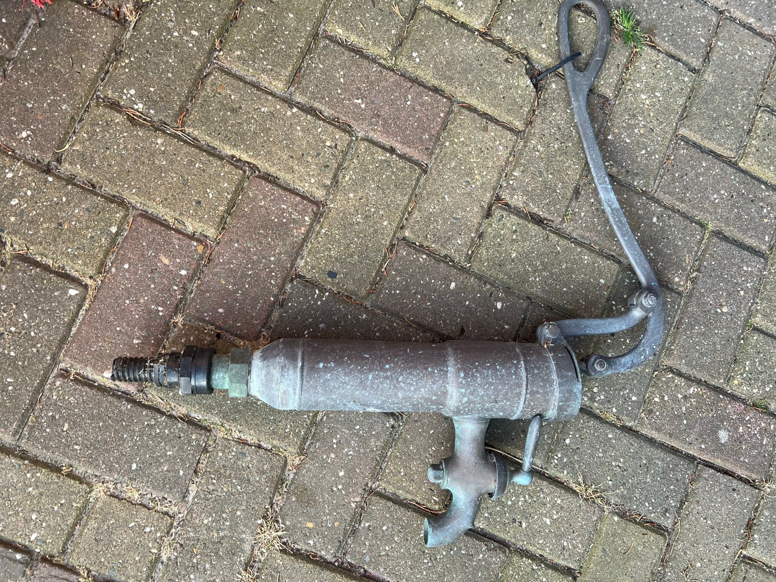 Antieke waterpomp - Handpomp - Decoratie, Ophalen of Verzenden, Gebruikt