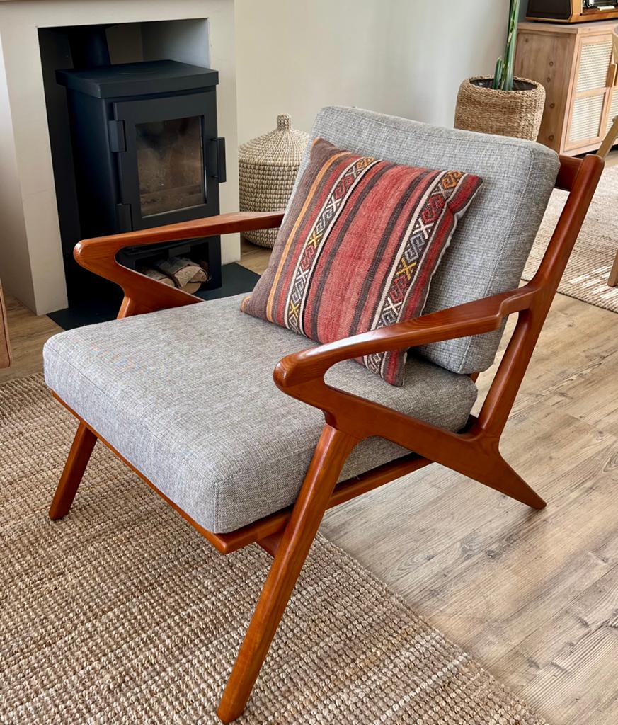 Houten Stoel / fauteuil Sissy Boy mid century, Ophalen