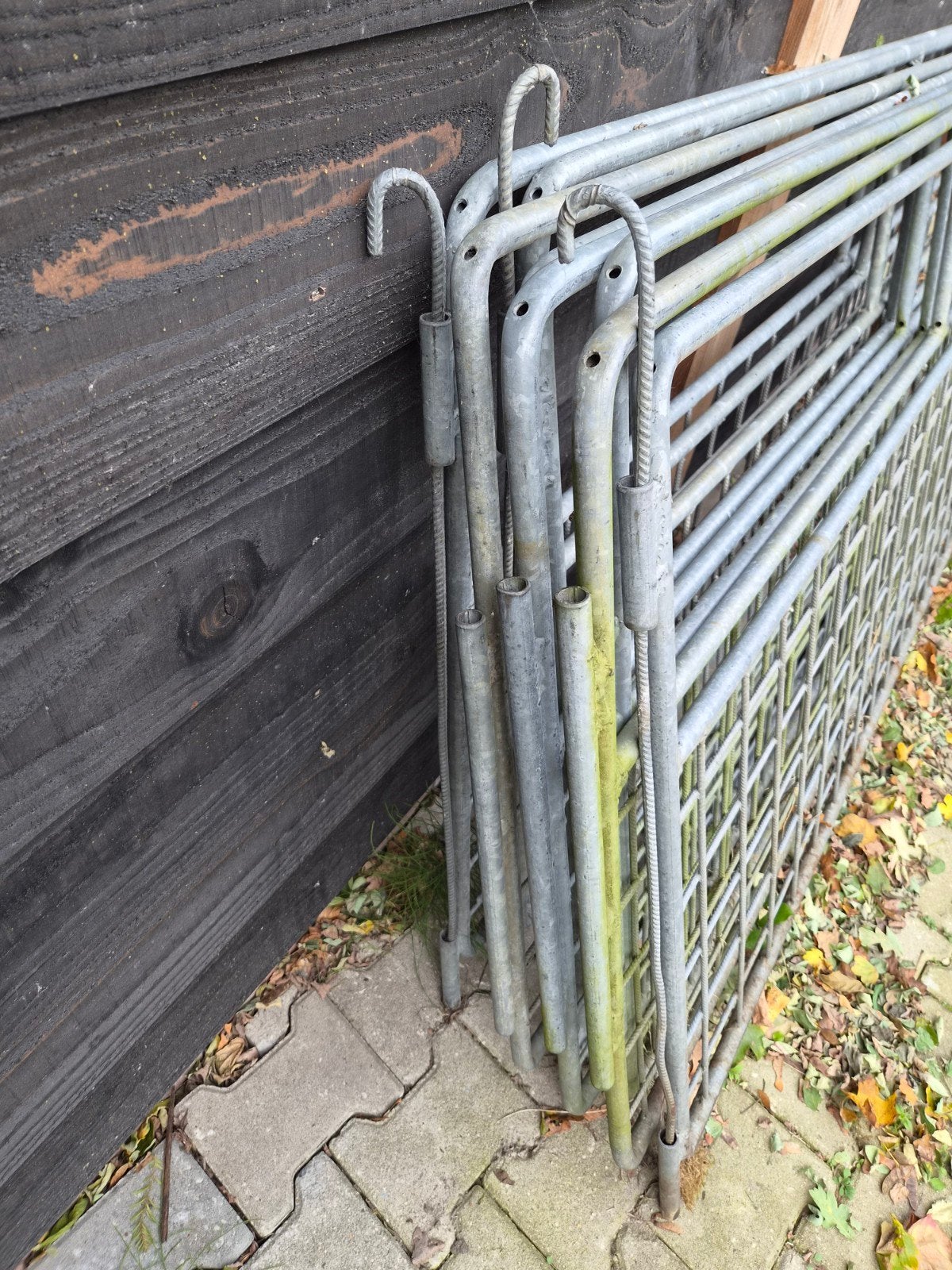 schapenvanghekjes. 8x, Ophalen, Gebruikt, IJzer