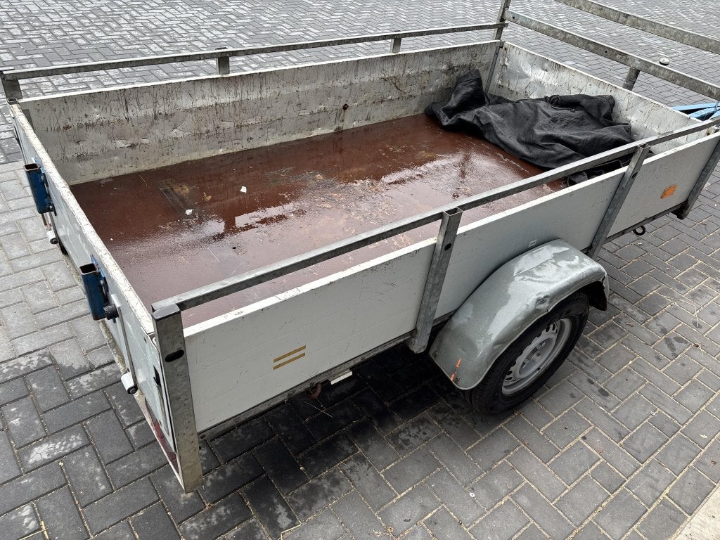 Anssems Bsx aanhanger aanhangwagen enkelasser bakwagen, Gebruikt