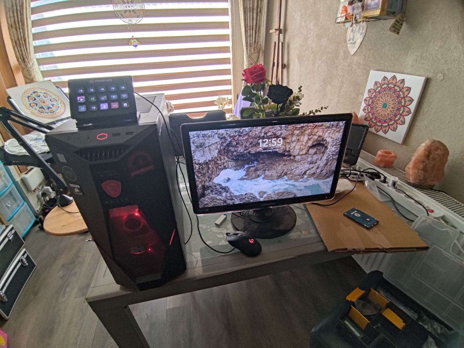 Gaming PC i7 9700F, GTX 1660 OC, 20GB RAM, Ophalen, Gebruikt, Zelf gebouwde pc, HDD