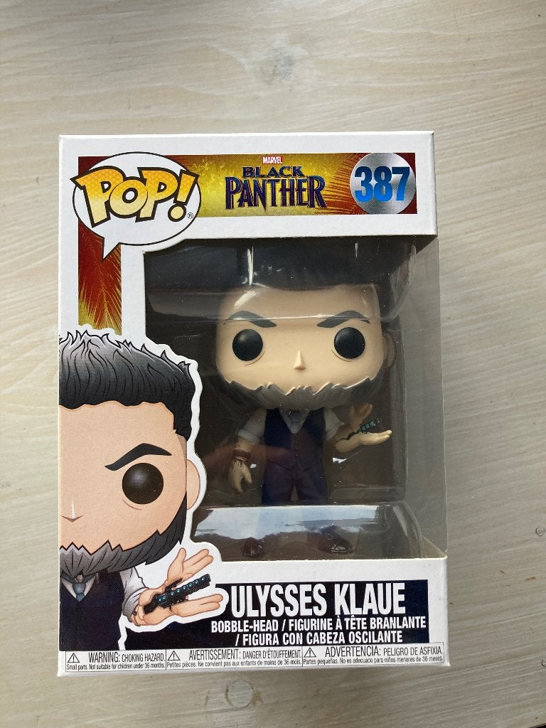 Ulysses Klaue (Black Panther) Funko Pop, Ophalen of Verzenden, Zo goed als nieuw