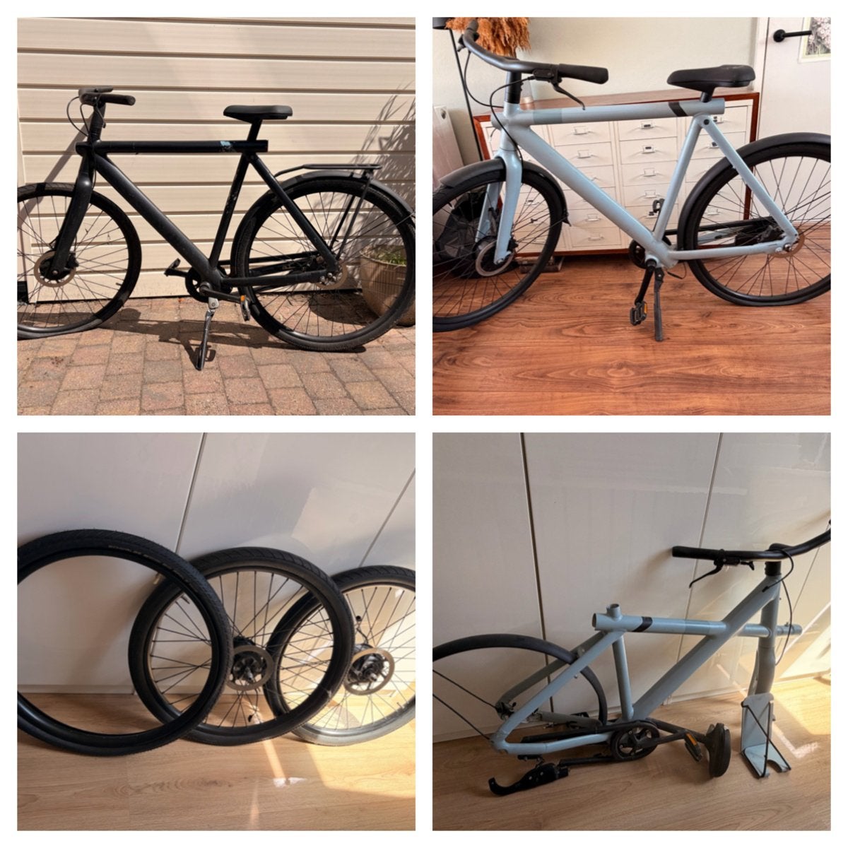 Partij 4x VanMoof S3 + 1x X3 – project, Ophalen, Gebruikt, Overige merken