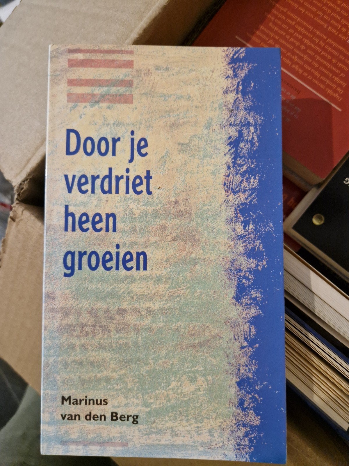 M. van den Berg - Door je verdriet heen groeien, Boeken, Ophalen of Verzenden, Zo goed als nieuw, M. van den Berg, Sociale wetenschap