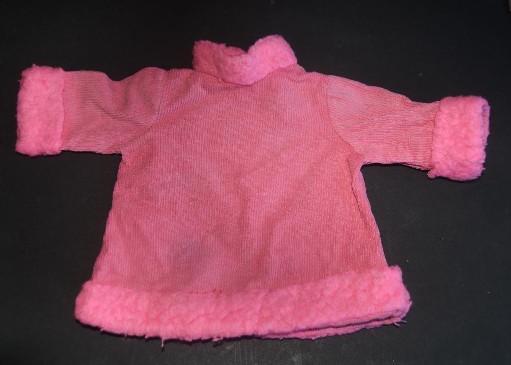 Vintage roze poppenjurkje, Verzenden, Gebruikt, Kleertjes