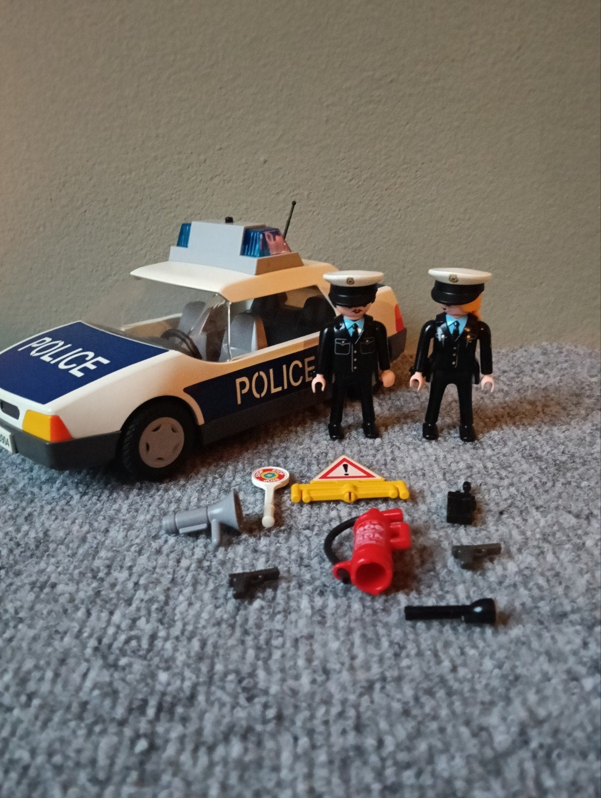 Playmobil Politiewagen met agenten en accessoires, Complete set, Voertuig, Brandstätterstr. 2-10, 90513 Zirndorf, Duitsland, Ophalen of Verzenden