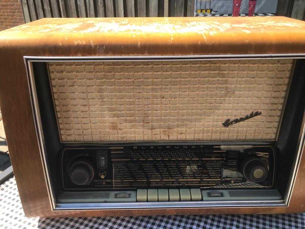 Werkende Blaupunkt Granada buizenradio uit 1953, Ophalen, Gebruikt, Radio