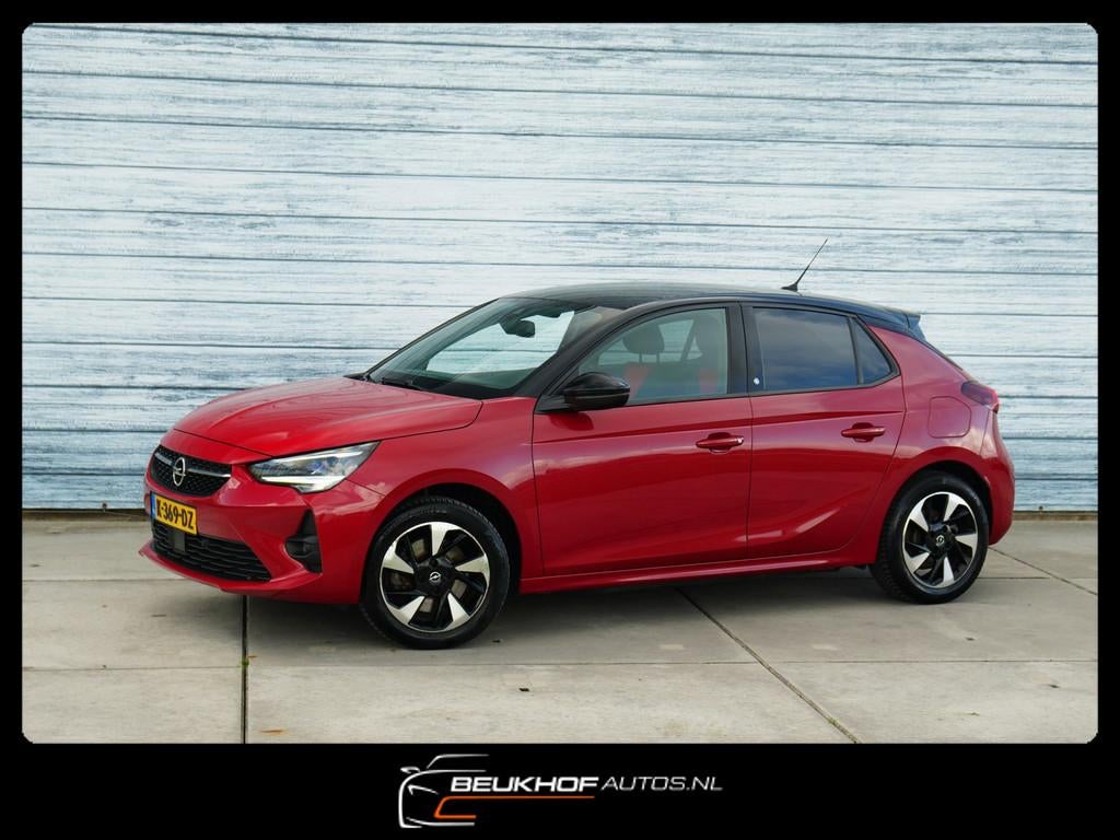 Opel Corsa-e GS Line Sport 50 kWh Carplay Navi Cruise Soh93%, Auto's, Opel, 330 km, Gebruikt, Zwart, Origineel Nederlands