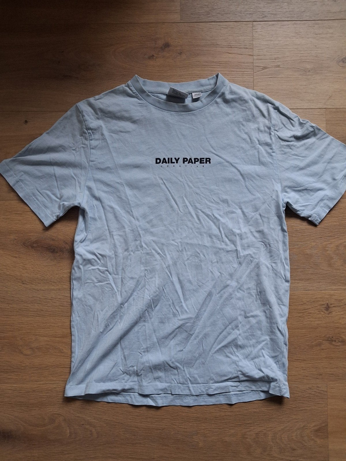 Daily Paper T-shirt lichtblauw maat S, Blauw, Ophalen of Verzenden, Daily Paper, Gedragen