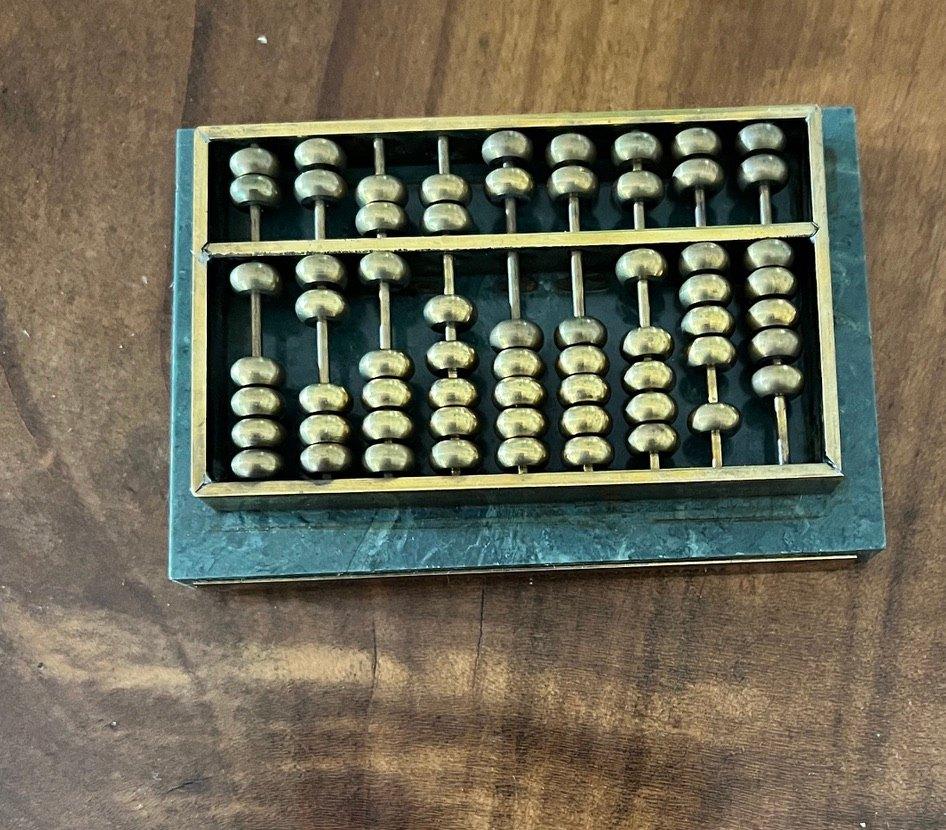 Klein model van een abacus, Ophalen of Verzenden