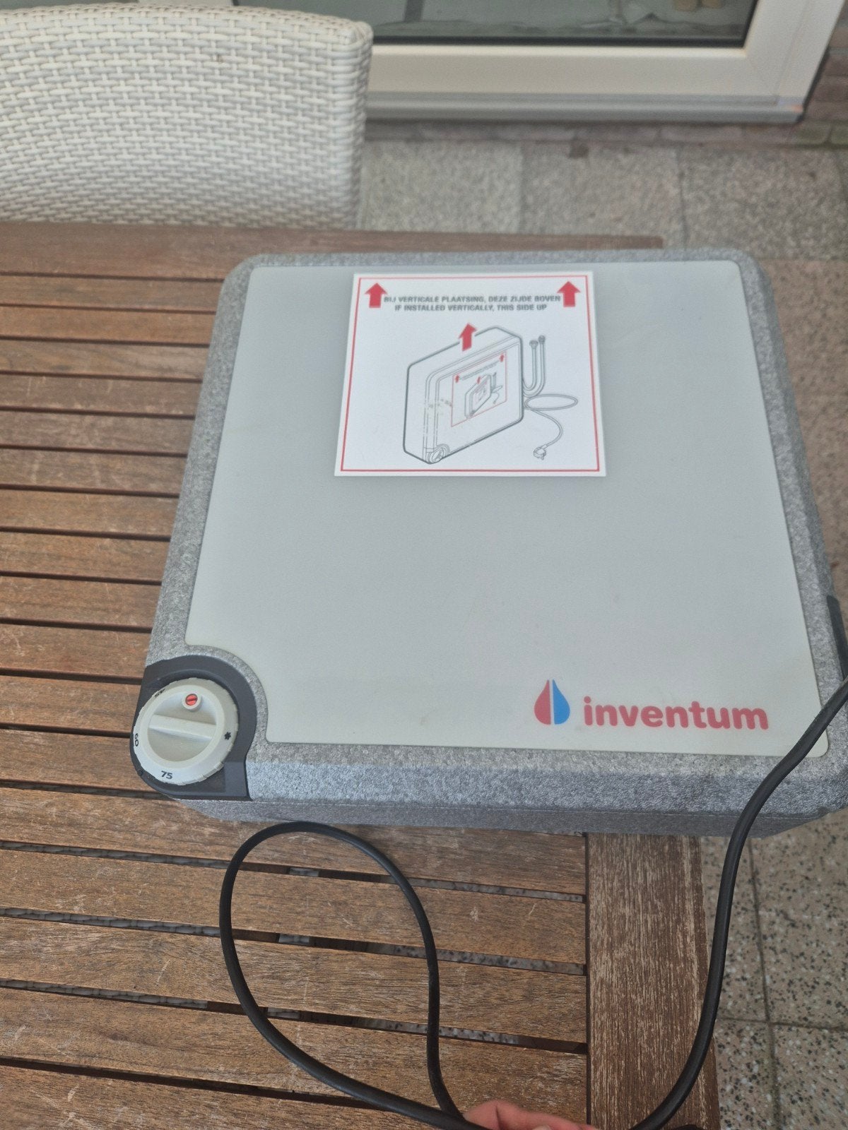 Inventum Modesto 10L Boiler, Gebruikt, Minder dan 20 liter, Onbekend, Boiler