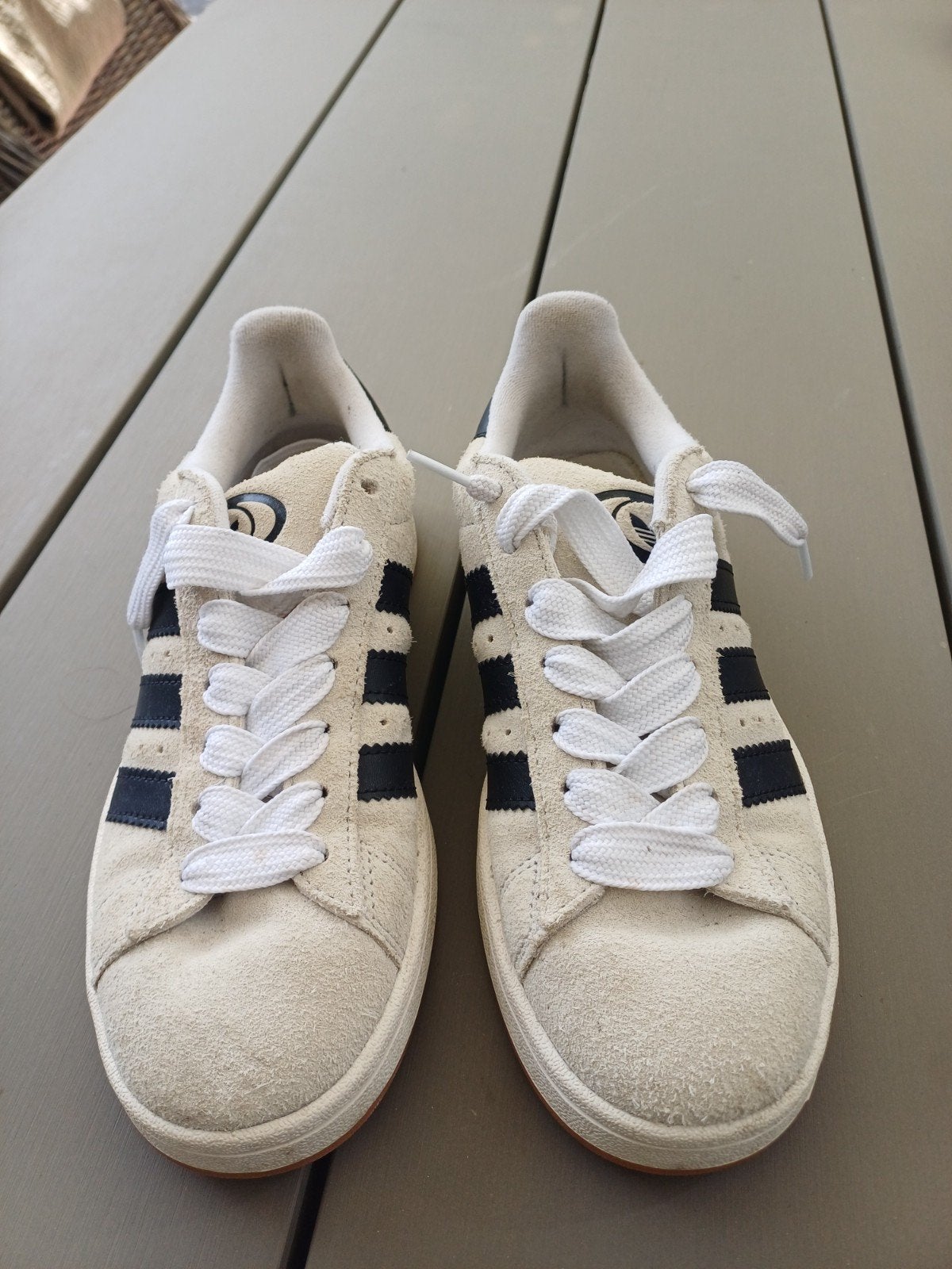 Adidas Campus sneakers - maat 38/39 Zo goed als nieuw, Kleding | Dames, Schoenen, Adidas, Beige, Ophalen of Verzenden, Sneakers of Gympen