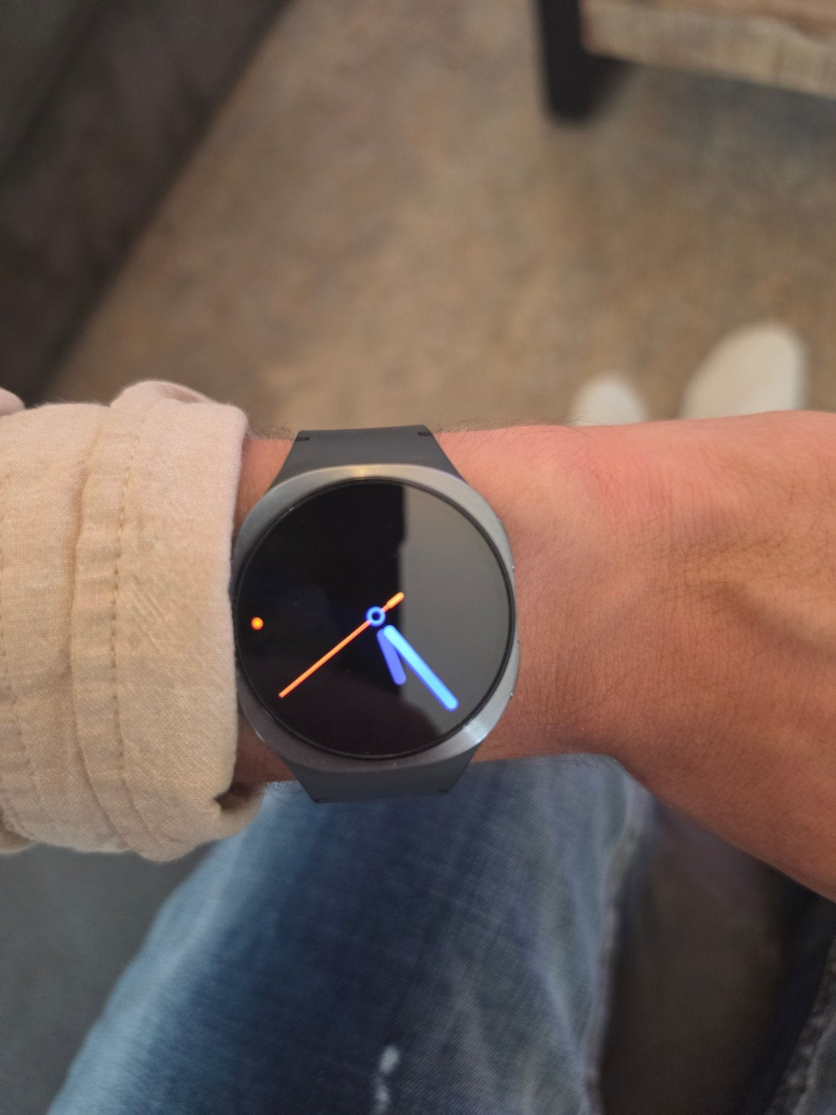 watch 8, Ophalen of Verzenden, Zo goed als nieuw, Zwart, Android