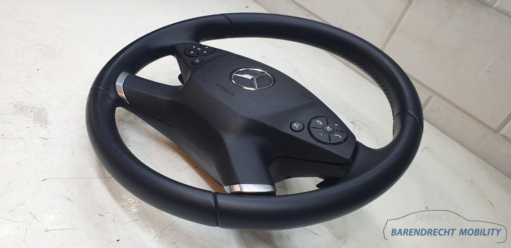 4-spaaks stuurwiel Mercedes W207 W212 E Klasse zwart stuurwi, Gebruikt, Mercedes-Benz AG, Mercedes-Benz, Ophalen of Verzenden