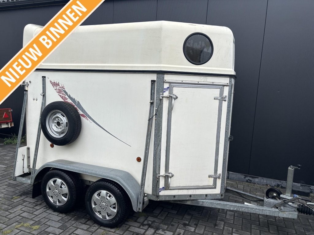 Paardentrailer Veetrailer ponytrailer 1300 kg, Gebruikt