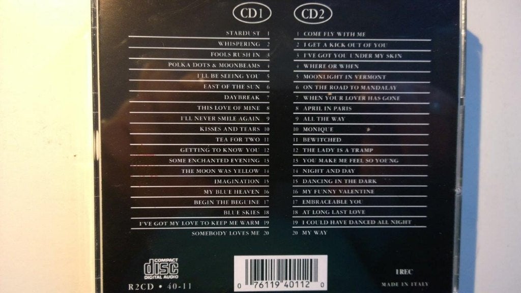 Frank Sinatra - The Gold Collection 40 Classic Performances, Ophalen of Verzenden, Zo goed als nieuw, Jazz, Album