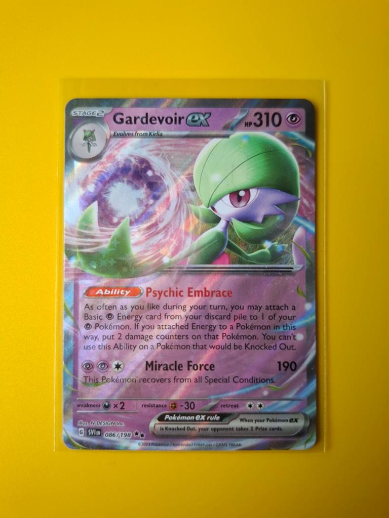 Gardevoir, Pokemon, 86/198, Verzenden, Zo goed als nieuw, Losse kaart, Foil