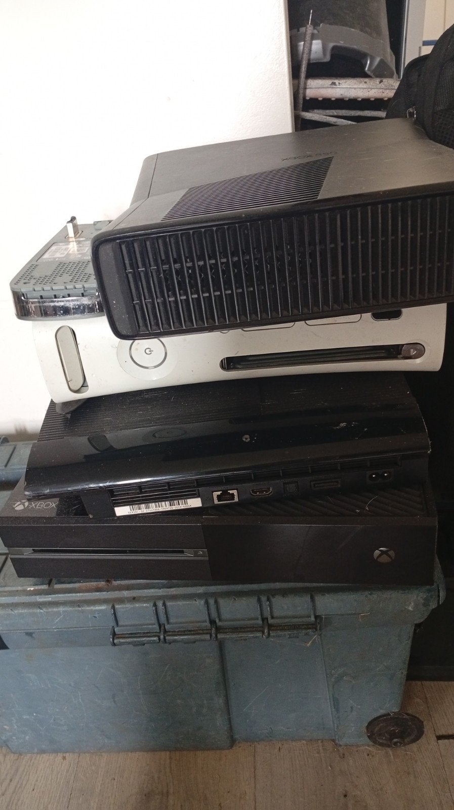 Xbox 360 en PlayStation consoles, Spelcomputers en Games, Spelcomputers | Xbox 360, Ophalen of Verzenden, Zonder controller, Gebruikt