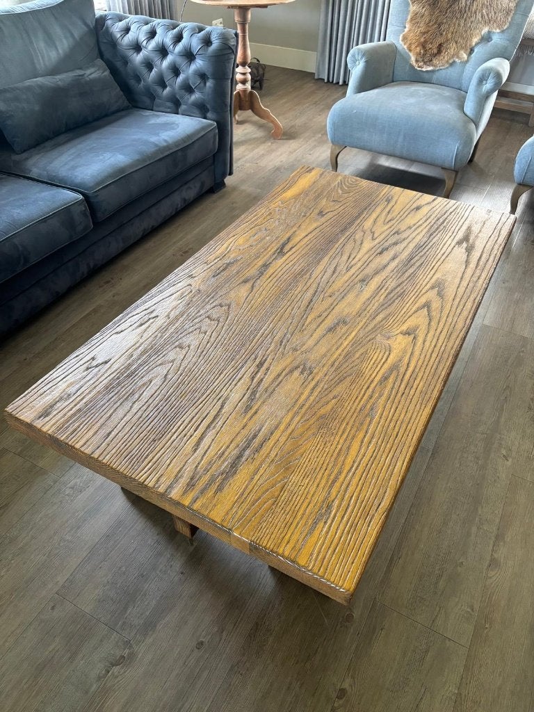 salon tafel, Ophalen, Gebruikt, 100 tot 150 cm, 50 tot 100 cm