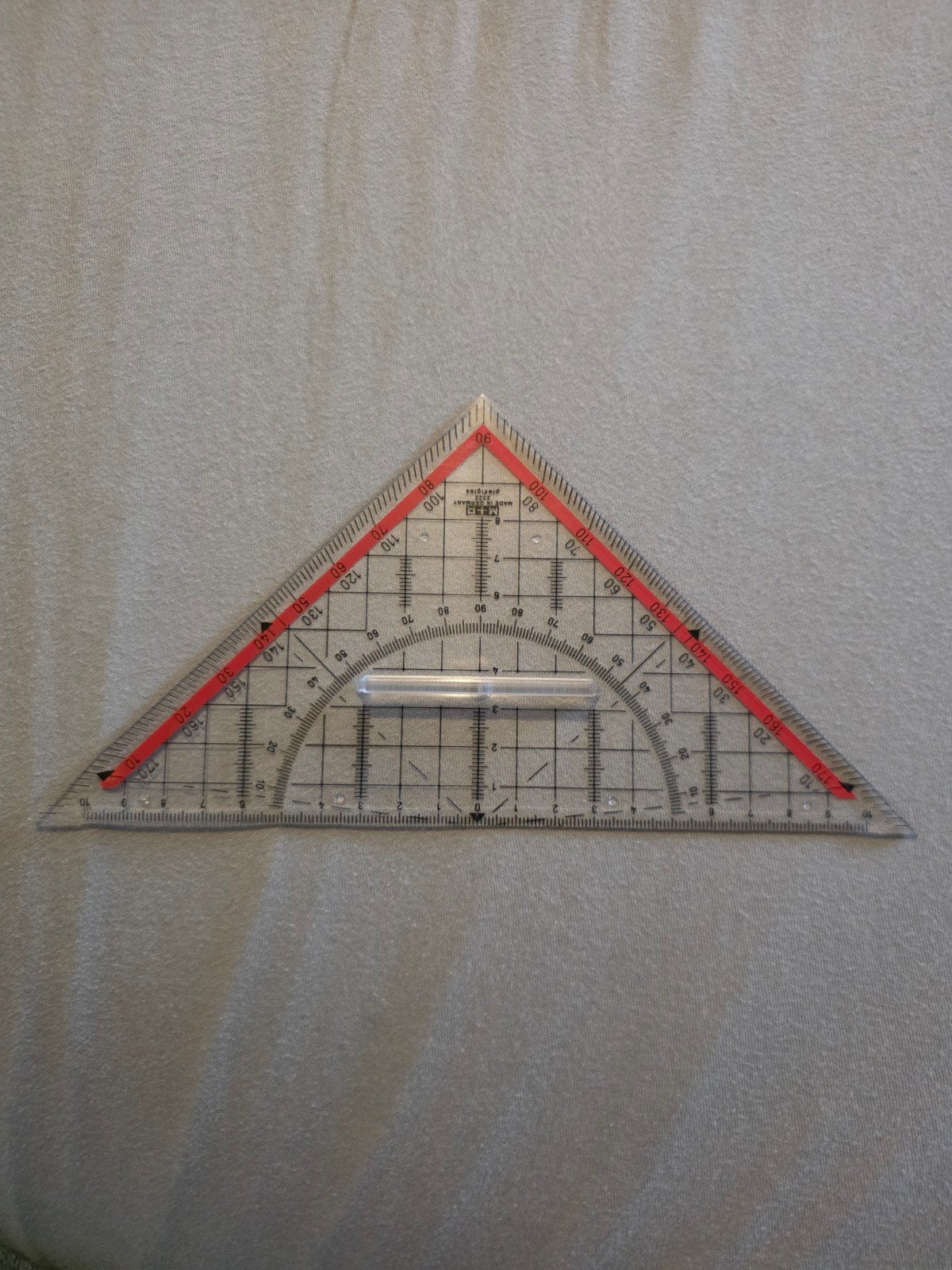 Grote geodriehoek, Diversen, Ophalen of Verzenden, Zo goed als nieuw