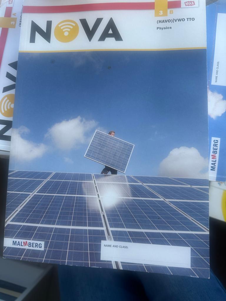 NOVA Physics 3B HAVO/VWO TTO Malmberg, Ophalen of Verzenden, Gelezen, HAVO, Natuurkunde