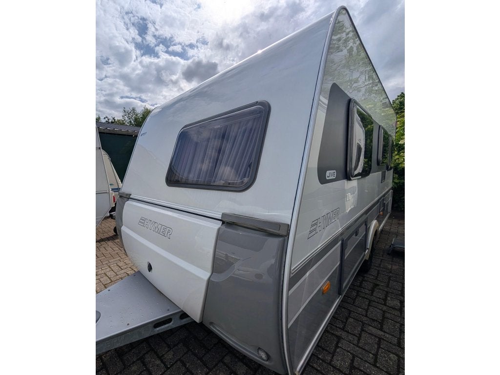 Eriba Hymer sporting Jive 465 mover XL voortent, Rondzit, Bedrijf, Schokbreker, Hymer