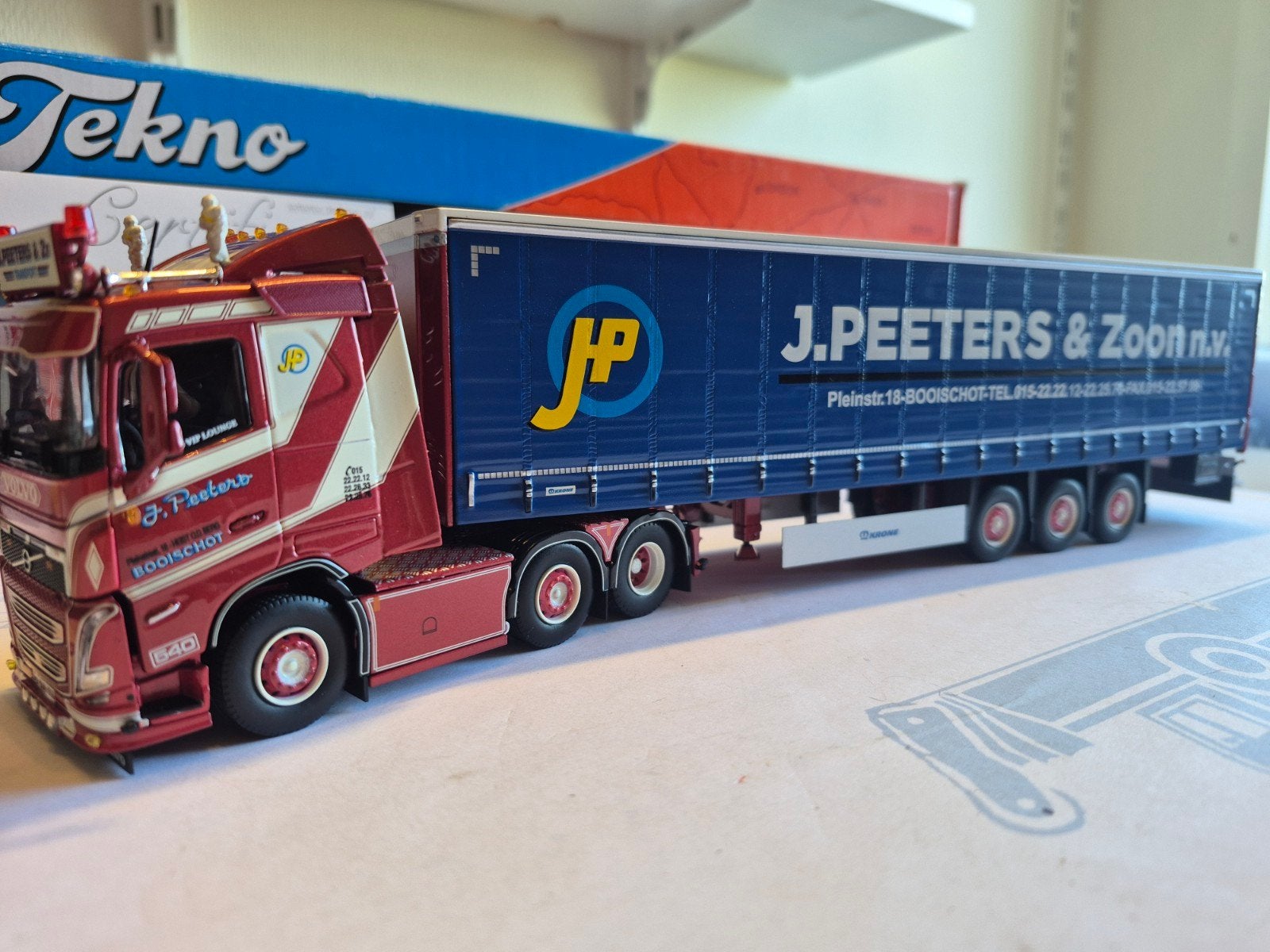 Volvo fh5 j peeters & zoon booischot, Ophalen of Verzenden, Nieuw, Bus of Vrachtwagen, Tekno