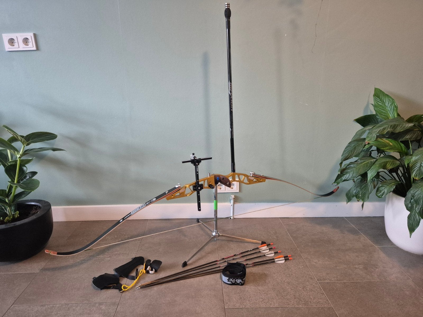 Complete Core Archery handboog set voor beginners, Sport en Fitness, Ophalen of Verzenden, Zo goed als nieuw, Recurveboog