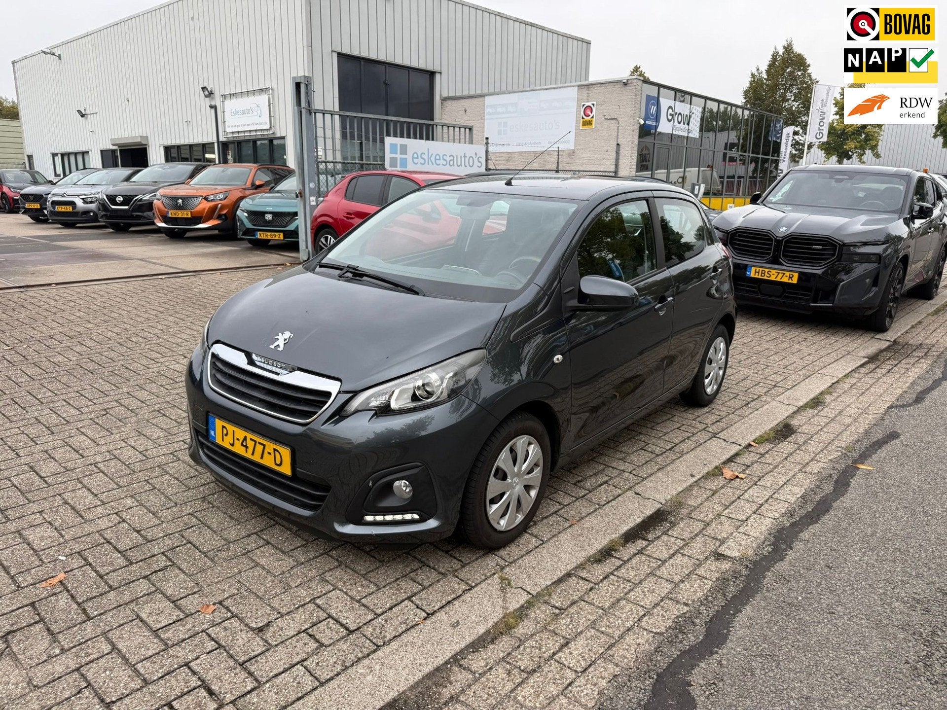 Peugeot 108 1.0 e-VTi Blue Lion, Airco, 5 Deurs, NAP NL Auto, Stof, Gebruikt, Euro 6, 4 stoelen