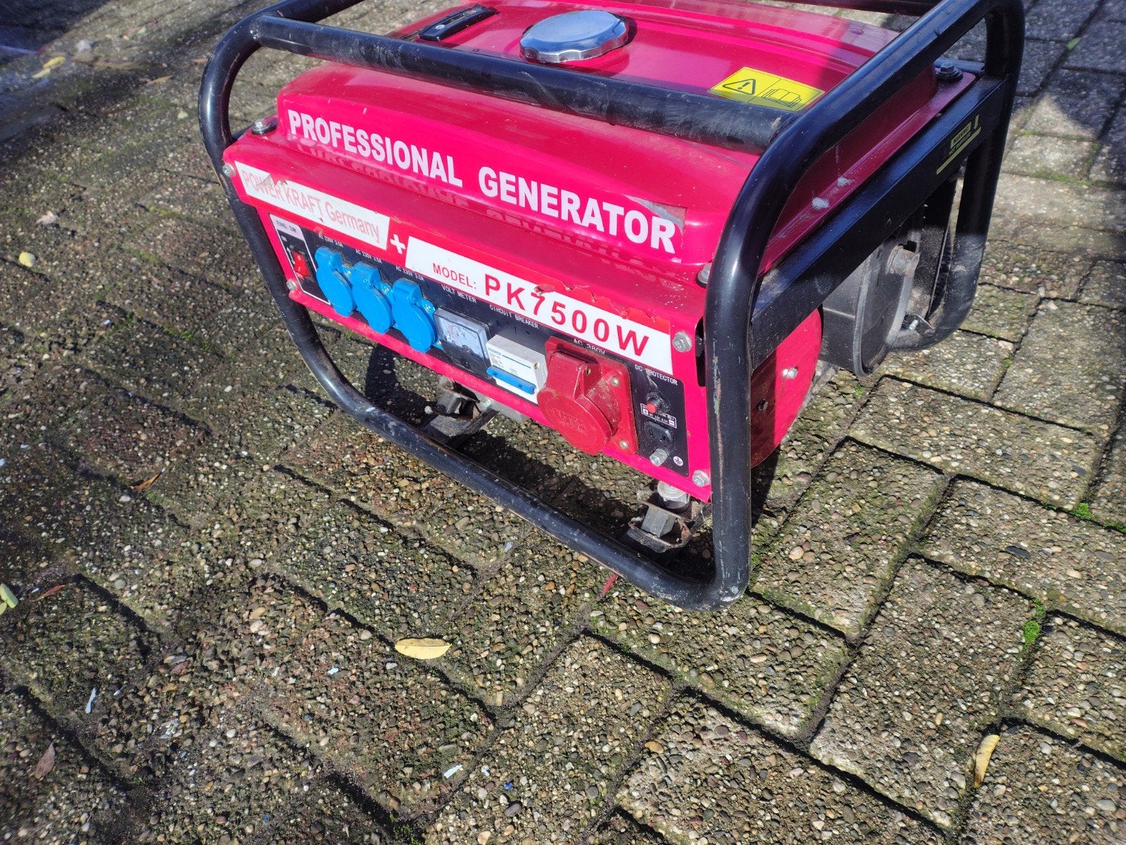 Professionele Generator PK7500W - Zo goed als nieuw, Ophalen of Verzenden, Zo goed als nieuw