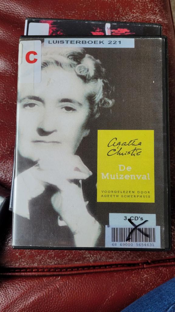 Agatha Christie - De Muizenval, Ophalen of Verzenden, Agatha Christie, Cd, Volwassene
