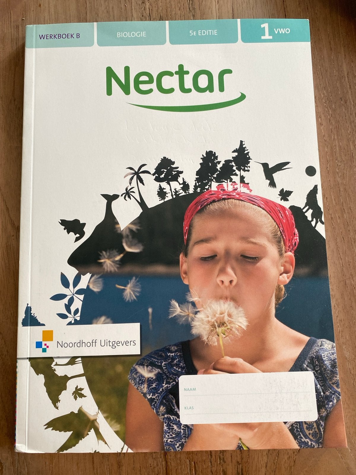 Nectar Biologie Werkboek B 1 VWO 5e editie, Boeken, Ophalen of Verzenden, Zo goed als nieuw, VWO, Biologie