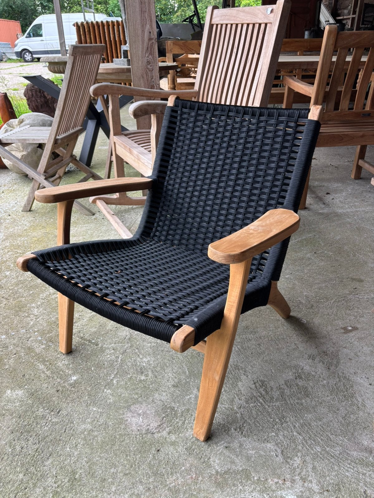 Moderne trendy teak tuin relax stoel, Ophalen, Teakhout, Hoevesteenwijkerwold@gmail.com, Hoevesteenwijkerwold