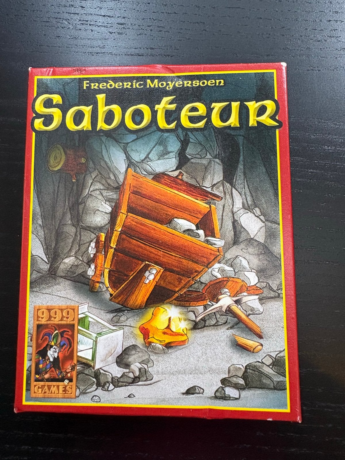 Saboteur kaartspel - Strategisch en leuk voor iedereen!, Drie of vier spelers, Ophalen of Verzenden, Zo goed als nieuw