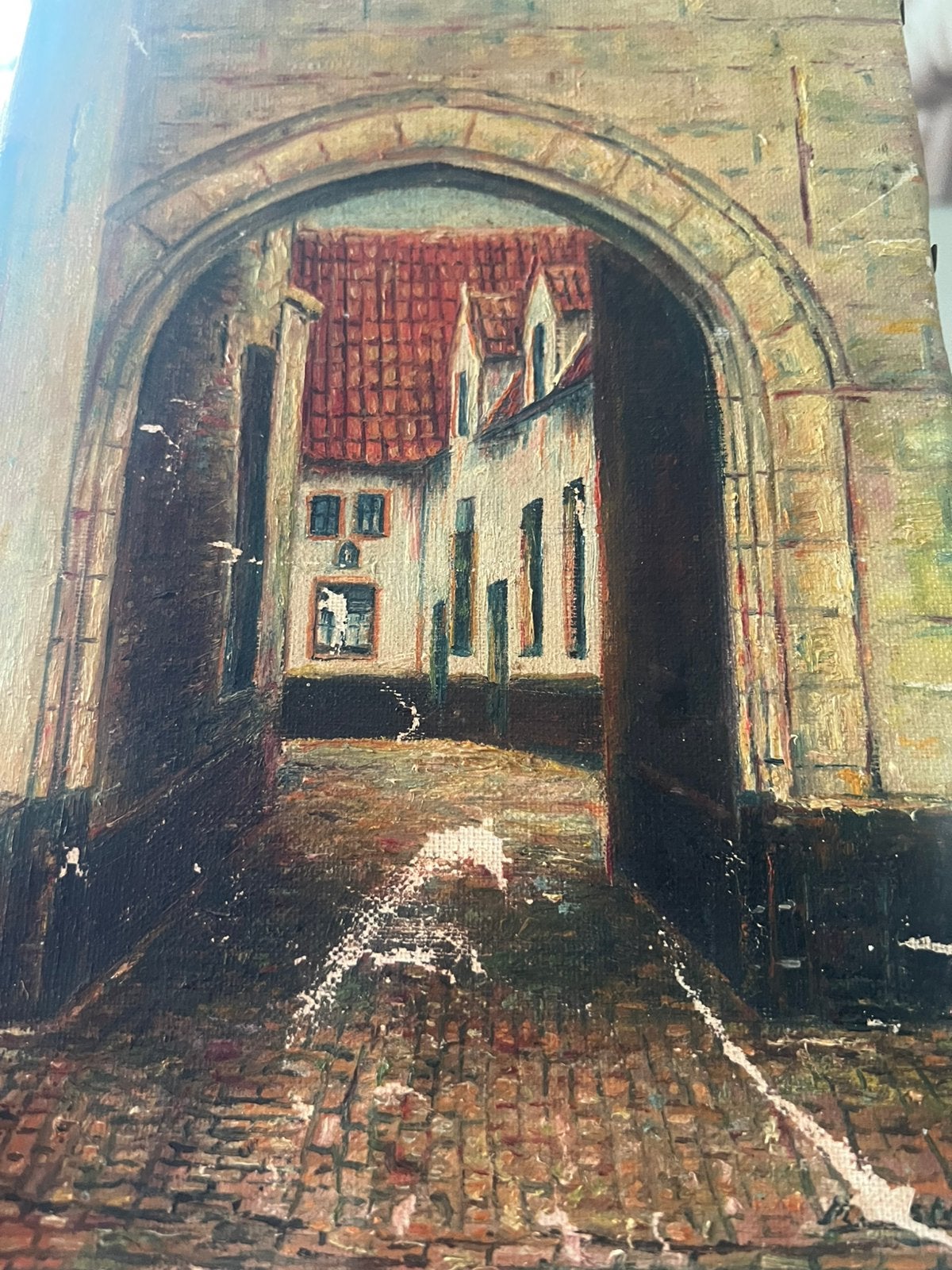 Oude schildetij, Antiek en Kunst, Kunst | Schilderijen | Klassiek, Ophalen of Verzenden