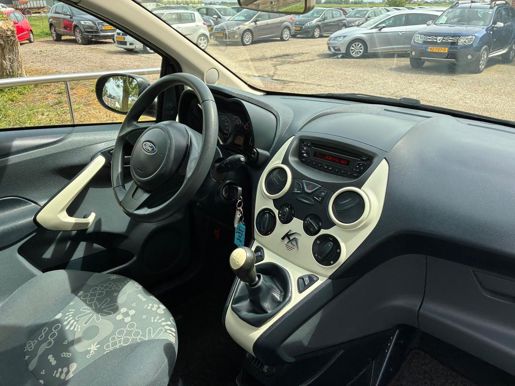 Ford Ka 1.2 Cool & Sound start/stop | ''145.000 KM '' + Airc, Voorwielaandrijving, Euro 5, Stof, Gebruikt