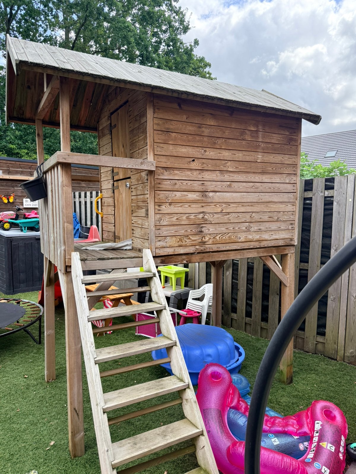 Mooi speelhuis, Ophalen of Verzenden, Zo goed als nieuw, Hout