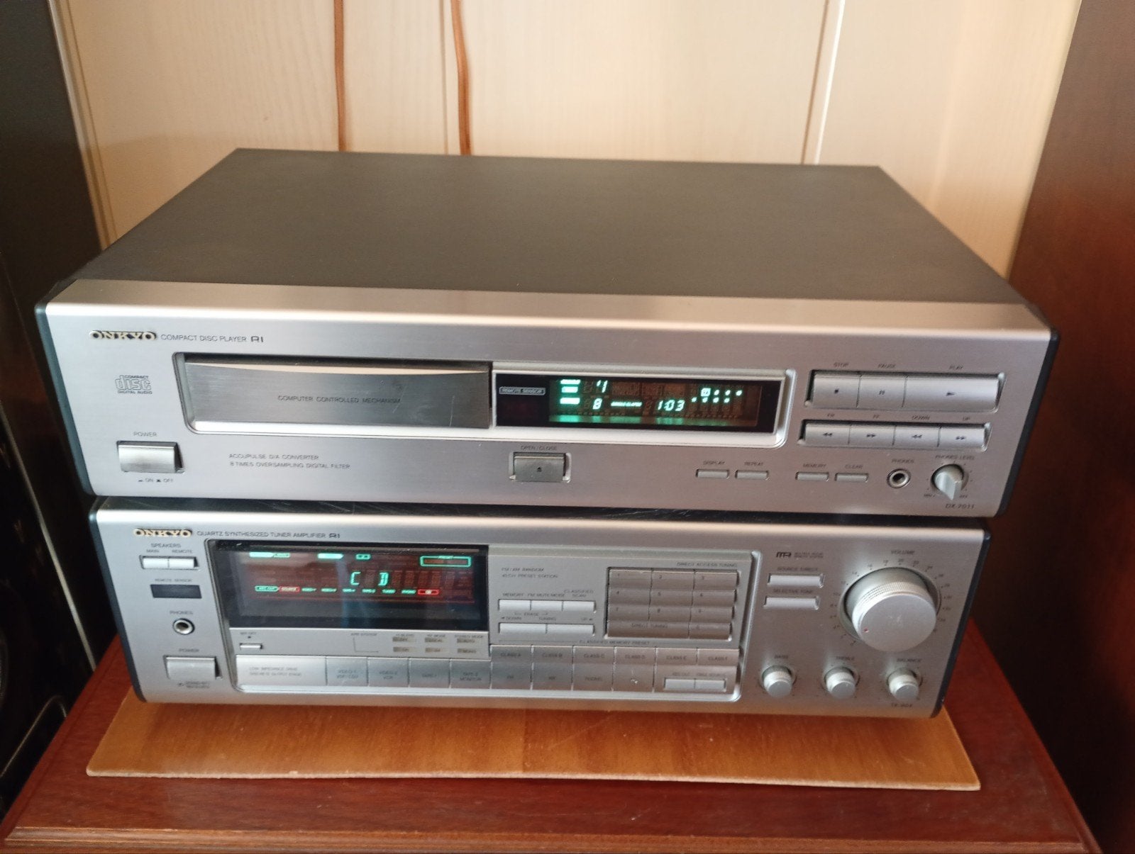 Onkyo TX904+cd dx7011, Gebruikt, Losse componenten, Cd-speler, Ophalen