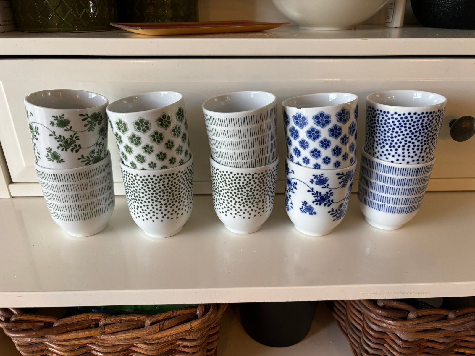 Entusiasm kopjes ikea 8 stuks, Ophalen of Verzenden