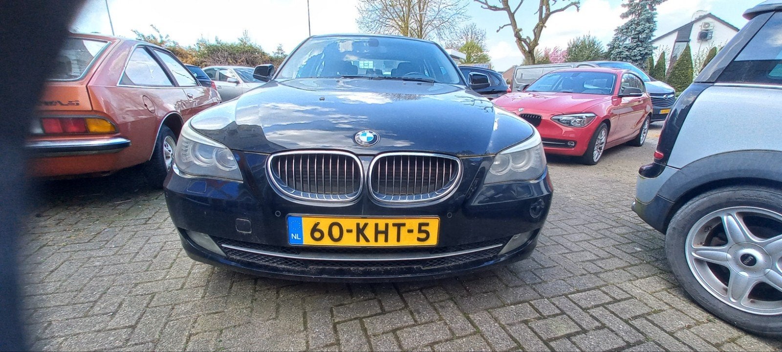 BMW 5-Serie 2.5 I 523 AUT 12-2009 Zwart, Achterwielaandrijving, 1800 kg, Zwart, Zwart