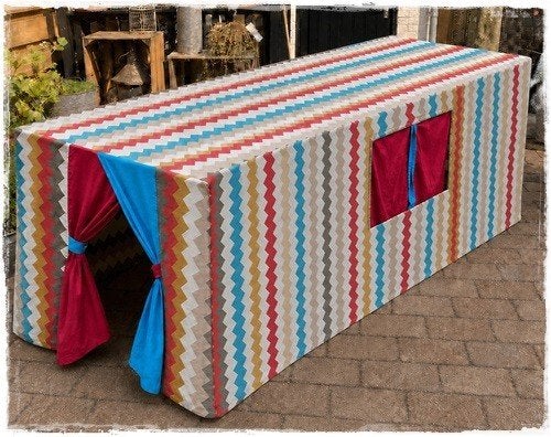 tafeltent Ibiza 2.05 lang x 96 cm. breed, Prive, Ophalen of Verzenden, Zo goed als nieuw, Prive