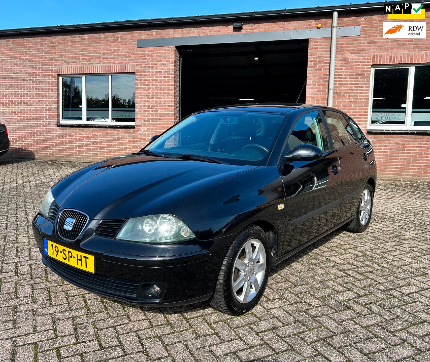Seat Ibiza 1.4-16V Sensation // Airco // APK 26-3-2027, Auto's, Voorwielaandrijving, 4 cilinders, Origineel Nederlands, Bedrijf