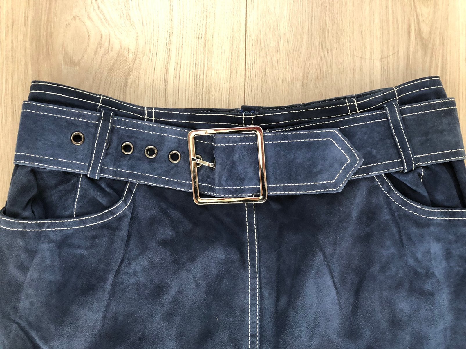 Blue, Maat 38/40 (M), Zo goed als nieuw, Boven de knie, Verzenden