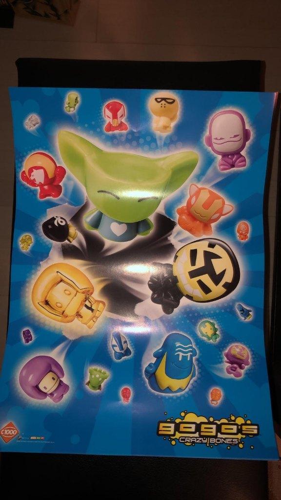 C1000 GOGO crazy bones posters (nieuw), Verzamelen, C1000, Ophalen of Verzenden