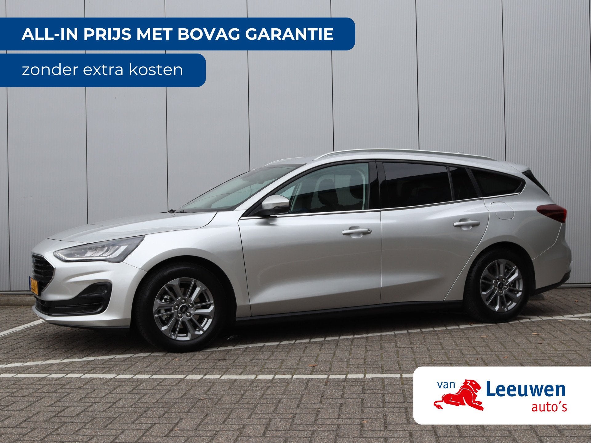 Ford FOCUS Wagon 1.0 EcoBoost Hybrid Titanium | Trekhaak | N, Auto's, Ford, 12 maanden, Stof, Gebruikt, Origineel Nederlands