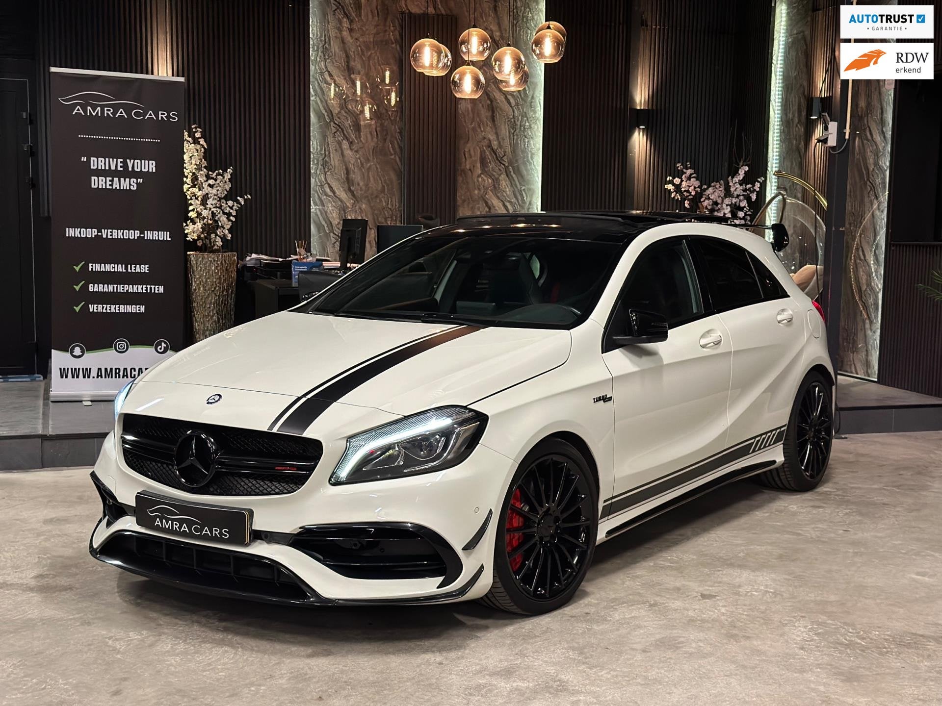 Mercedes-Benz A-klasse AMG 45 4MATIC|FULL OPTION, Auto's, Automaat, Gebruikt, Euro 6, 4 cilinders