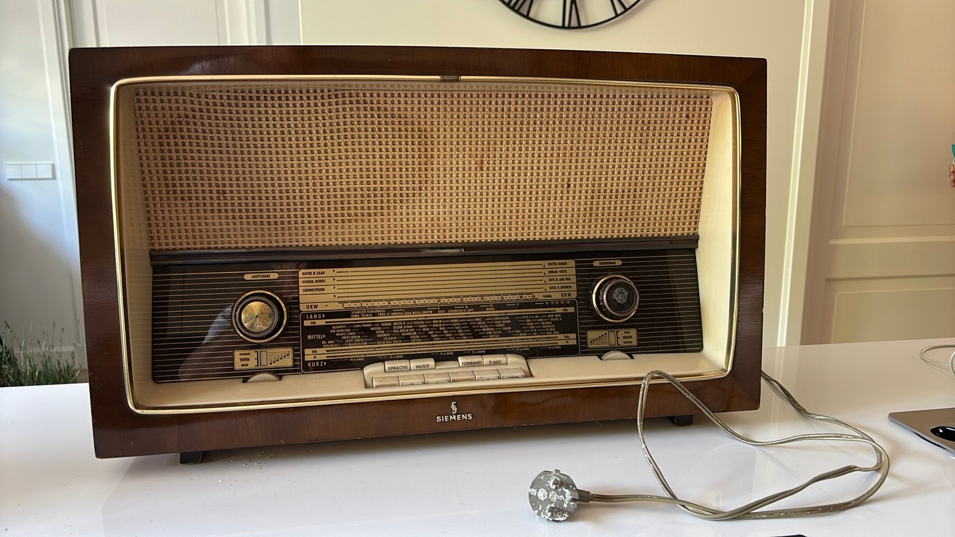 Siemens buizenradio RC10, Ophalen, Gebruikt, Radio
